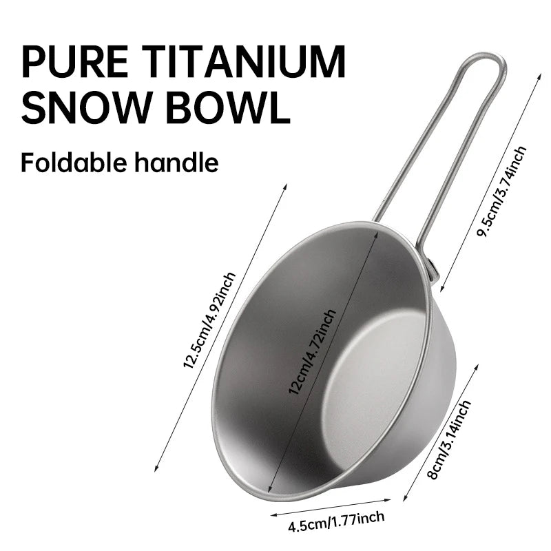 Titanium Outdoor Snow Bowl