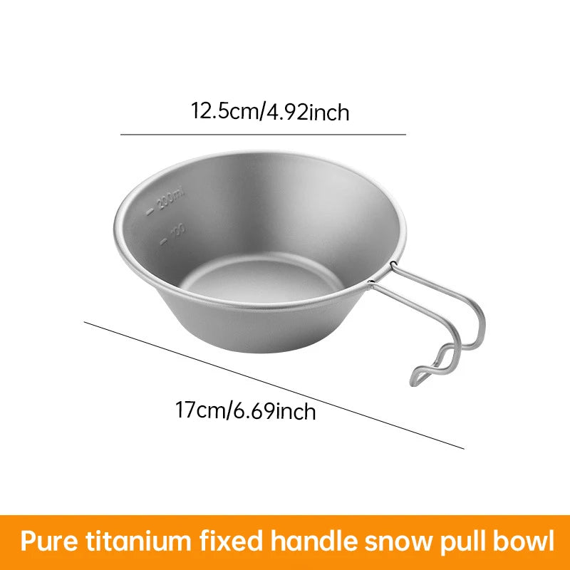 Titanium Outdoor Snow Bowl